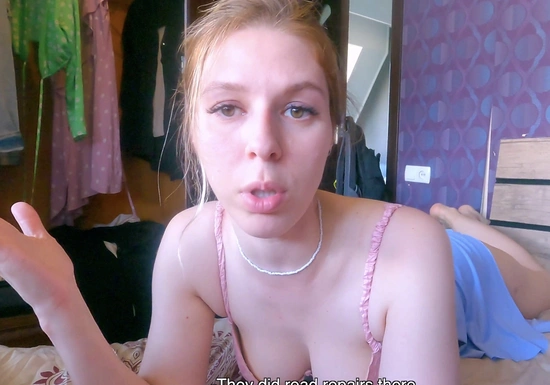 Злая мачеха довела пасынка до оргазма