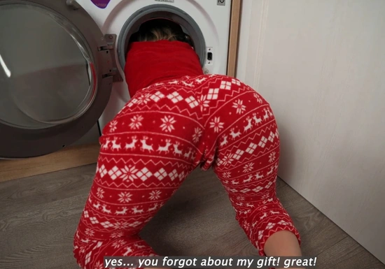 Лучший подарок для пасынка, когда мачеха застряла в стиральной машине