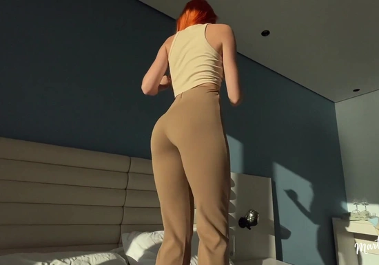 Отлизал рыжей подруге и натянул на член